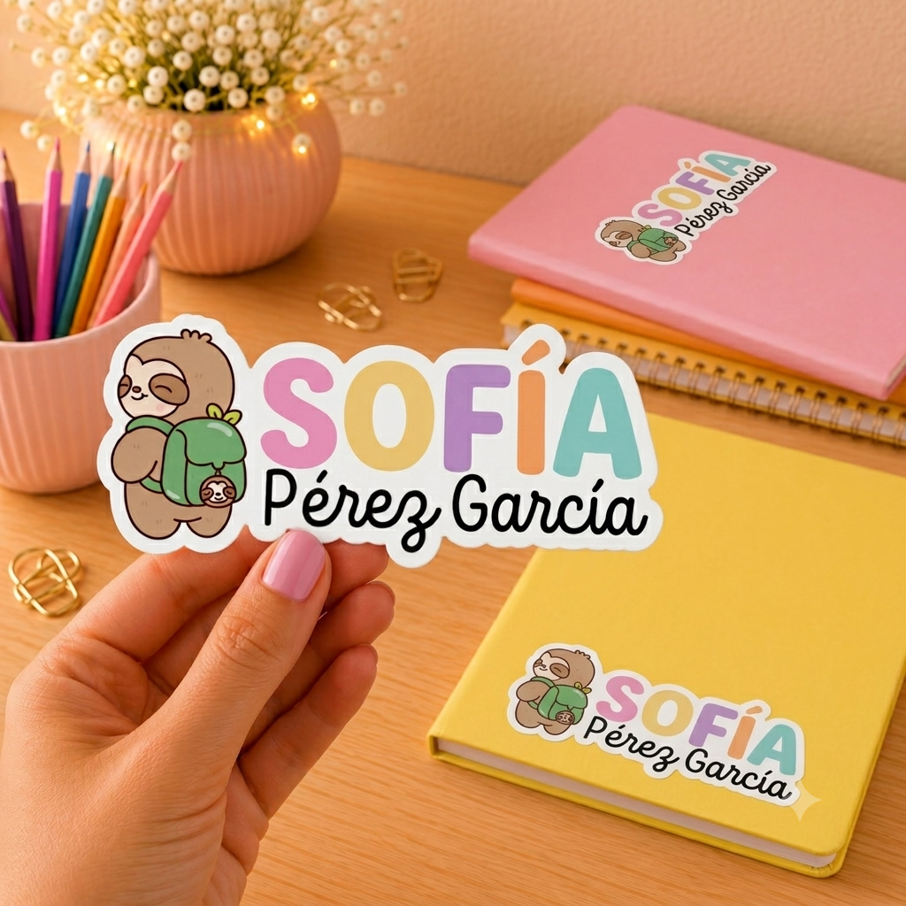 Etiqueta de nombre personalizada Hazlo Bonito